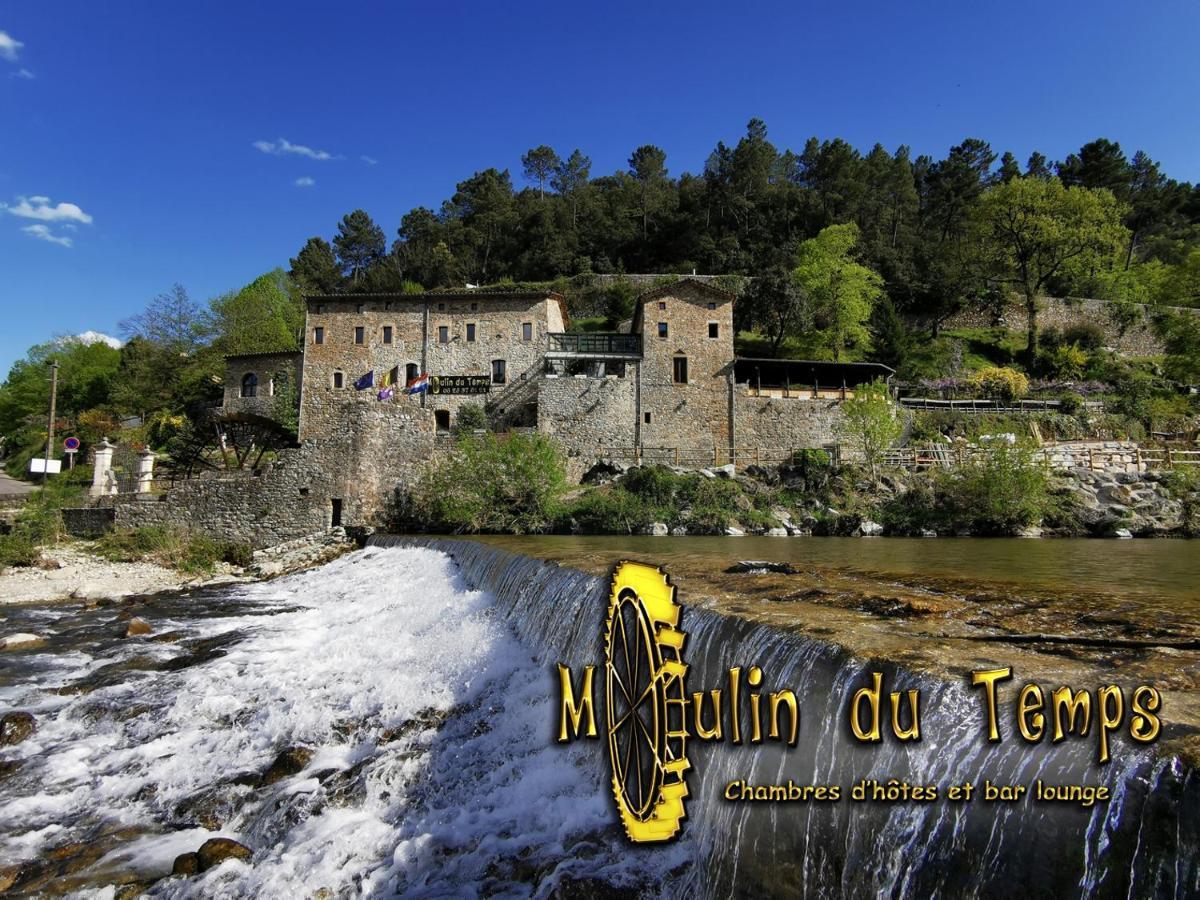 Le Moulin Du Temps -Chambres Et Lounge Bar Au Bord De La Riviere Corbés Eksteriør billede
