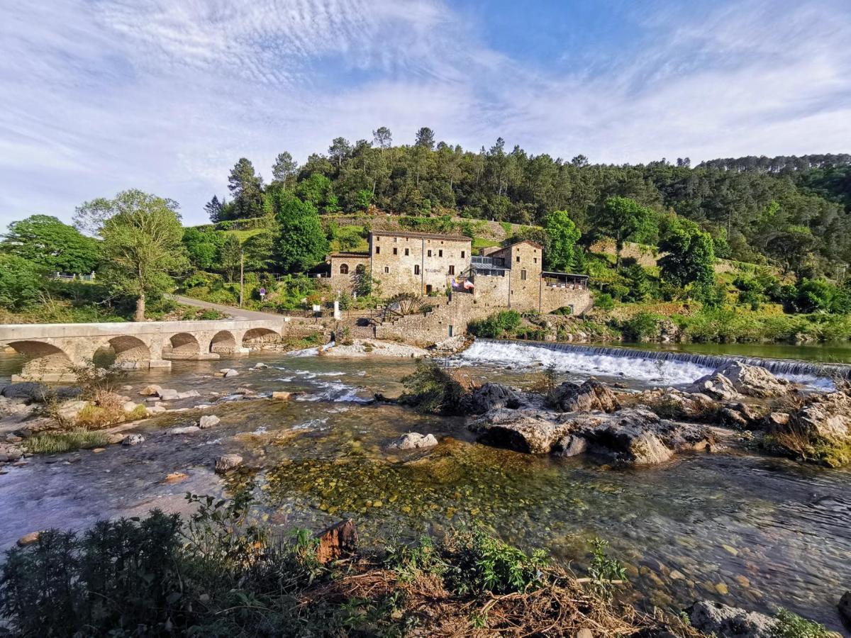 Le Moulin Du Temps -Chambres Et Lounge Bar Au Bord De La Riviere Corbés Eksteriør billede